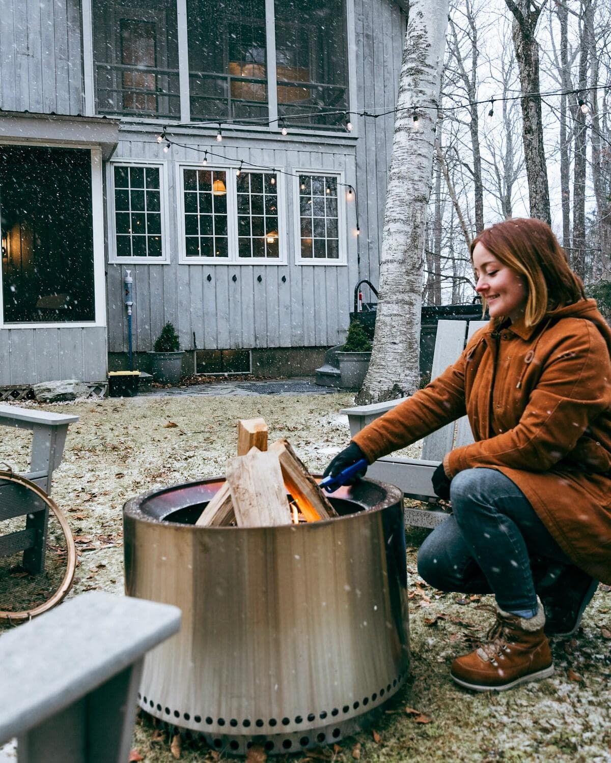 Enjoy a nice SOLO fire after a day hiking or skiing!

Photo by: Chris Daniele 